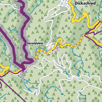 Übersichtsplan Geroldstein