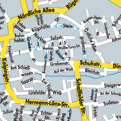 Stadtplan Gerolzhofen (VGem)