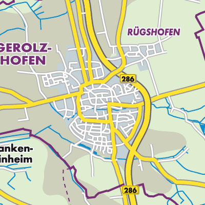 Übersichtsplan Gerolzhofen (VGem)