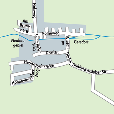 Stadtplan Gersdorf