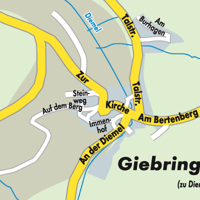 Stadtplan Giebringhausen