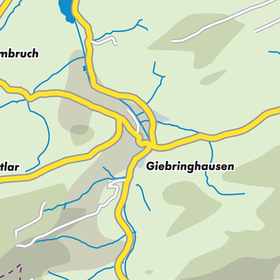 Übersichtsplan Giebringhausen