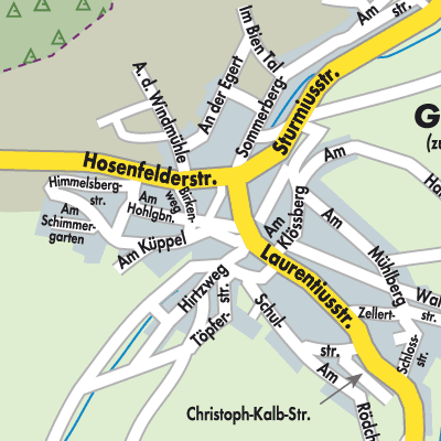 Stadtplan Giesel