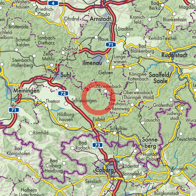 Landkarte Gießübel
