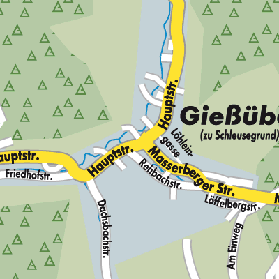 Stadtplan Gießübel
