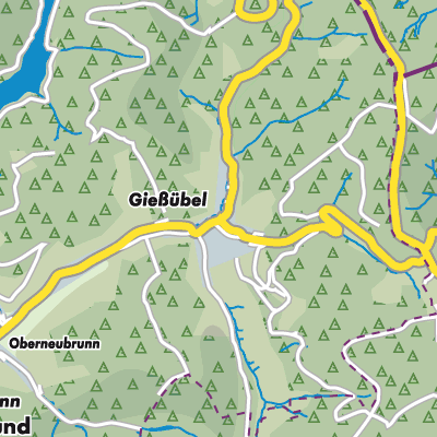 Übersichtsplan Gießübel