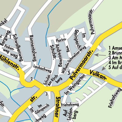 Stadtplan Gillenfeld