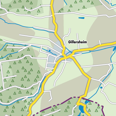 Übersichtsplan Gillersheim