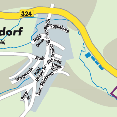 Stadtplan Gittersdorf