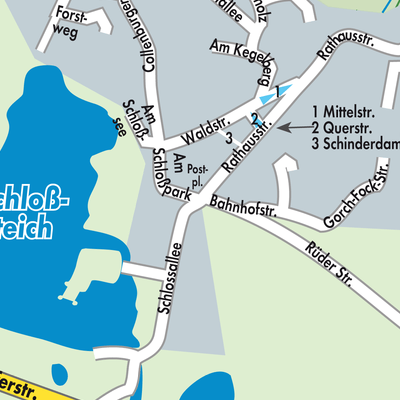 Stadtplan Glücksburg