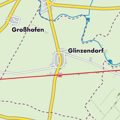 Übersichtsplan Glinzendorf