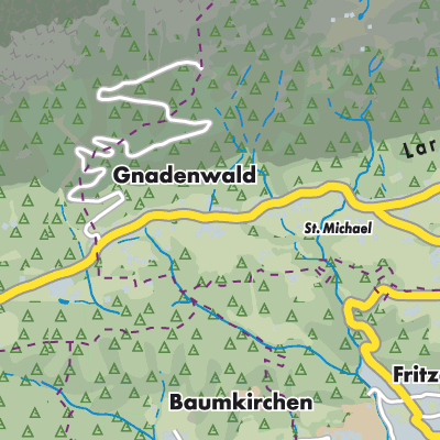 Übersichtsplan Gnadenwald