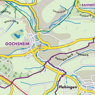 Übersichtsplan Gochsheim