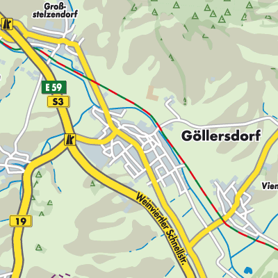 Übersichtsplan Göllersdorf