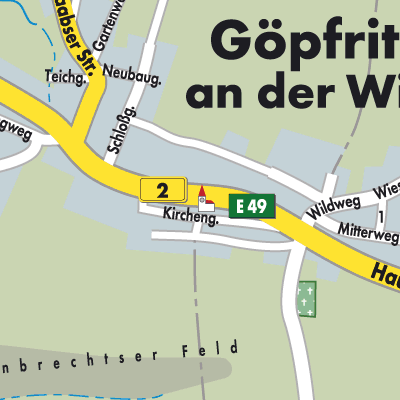 Stadtplan Göpfritz an der Wild