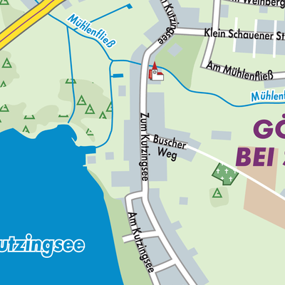 Stadtplan Görsdorf bei Storkow