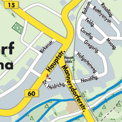 Stadtplan Götzendorf an der Leitha