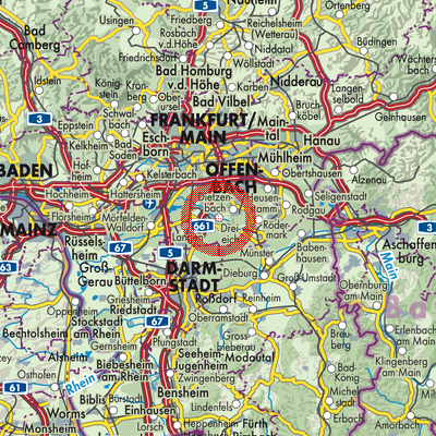 Landkarte Götzenhain