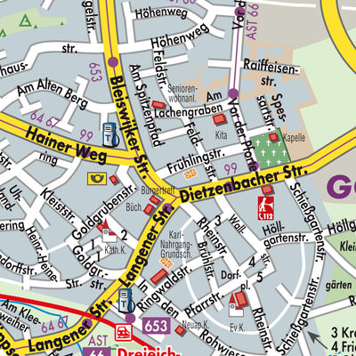 Stadtplan Götzenhain