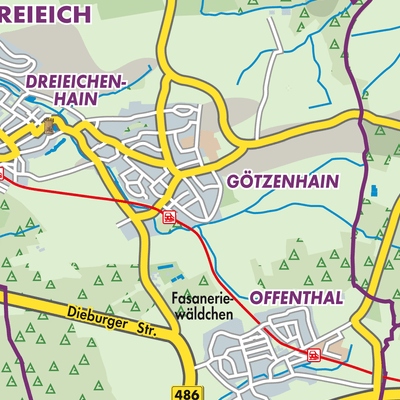 Übersichtsplan Götzenhain