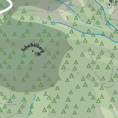 Stadtplan Going am Wilden Kaiser