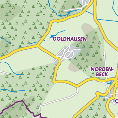 Übersichtsplan Goldhausen