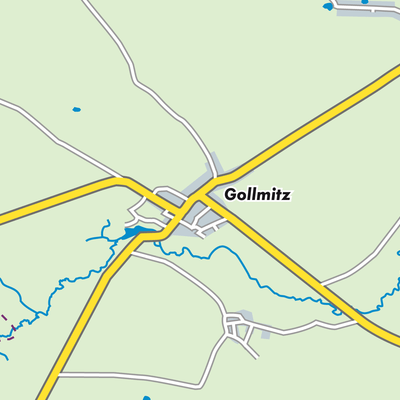 Übersichtsplan Gollmitz