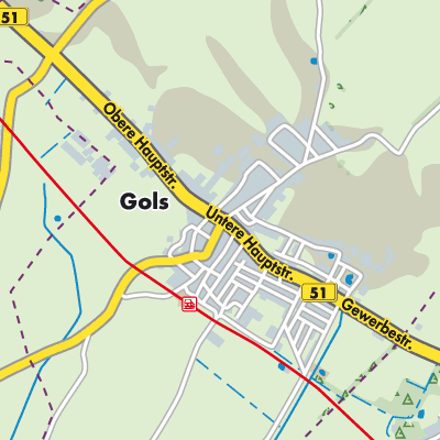 Übersichtsplan Gols
