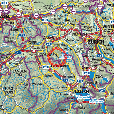 Landkarte Gontenschwil