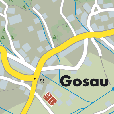 Stadtplan Gosau