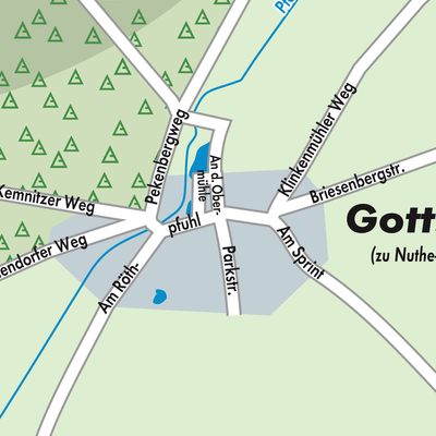 Stadtplan Gottsdorf