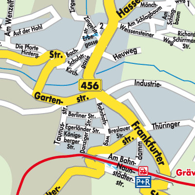 Stadtplan Grävenwiesbach