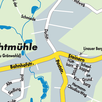 Stadtplan Grönwohld