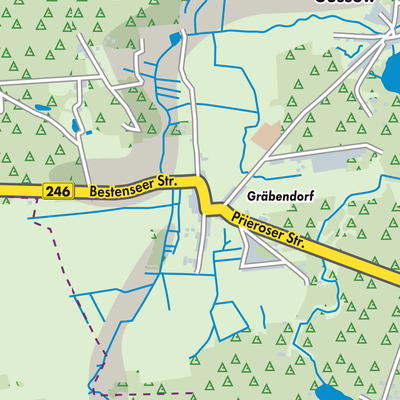 Übersichtsplan Gräbendorf