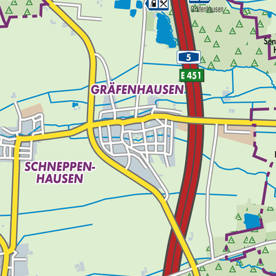 Übersichtsplan Gräfenhausen