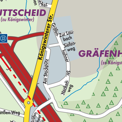 Stadtplan Gräfenhohn