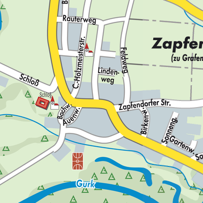 Stadtplan Grafenstein