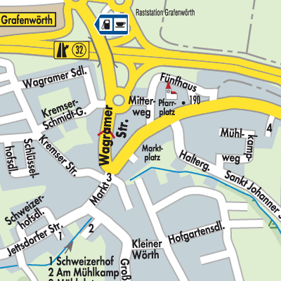 Stadtplan Grafenwörth
