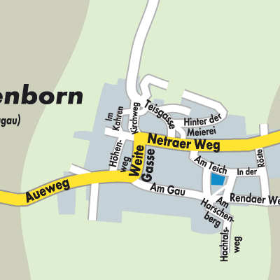 Stadtplan Grandenborn