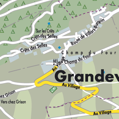 Stadtplan Grandevent