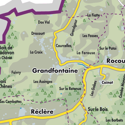 Übersichtsplan Grandfontaine
