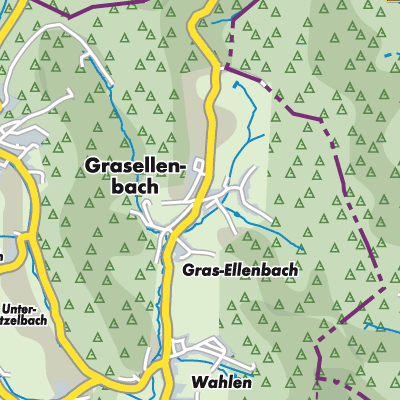 Übersichtsplan Gras-Ellenbach