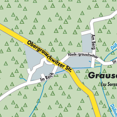 Stadtplan Grauschwitz