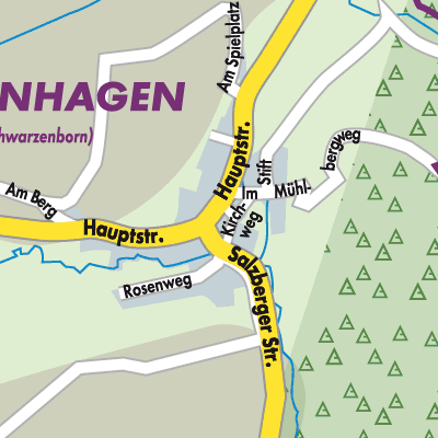 Stadtplan Grebenhagen