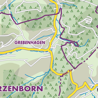 Übersichtsplan Grebenhagen