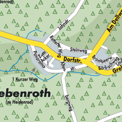 Stadtplan Grebenroth