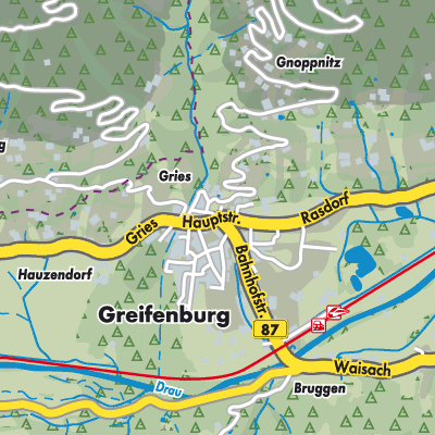 Übersichtsplan Greifenburg