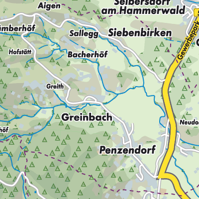 Übersichtsplan Greinbach