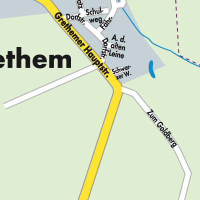 Stadtplan Grethem