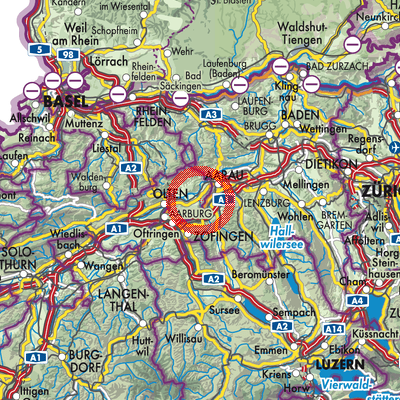 Landkarte Gretzenbach